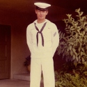 Ron Marlett visiting his parent's home in Westlake Village, California.