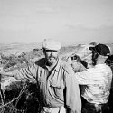 James Castagnera visiting the Israeli side of the West Bank.