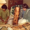 Ron Marlett and his Tahitian friiend James Buchin.