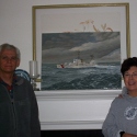 Ron Marlett's friend John Best and John's family.