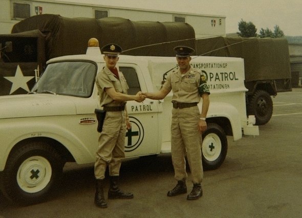 Ron Marlett's brother Rob in charge of the Safety Patrol.