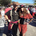 Ron Marlett's nephew Greg and his friend Maral.