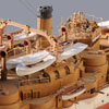 Detail from Ron Marlett's model of the USS Oregon.