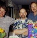 Ron Marlett's brother Rich celebrating his birthday.