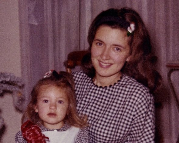 Ron Marlett's sister Glennis and her daughter.