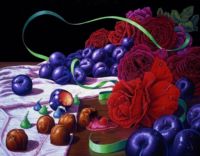 Night of the Plum Rose.